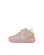 Biomecanics pantofi fete Wide captusiti cu lana 19-26 Serraje Laminado Lavender cu inimioare