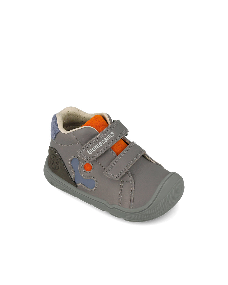 Biomecanics pantofi baieti Wide 19-26 Sauvage Azul Marino Gris