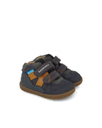 Biomecanics pantofi baieti Barefoot BioTEX Water rezistant 19-26 Nobuck Azul marino