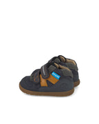 Biomecanics pantofi baieti Barefoot BioTEX Water rezistant 19-26 Nobuck Azul marino