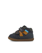 Biomecanics pantofi baieti Barefoot BioTEX captusiti cu lana 19-26 Nobuck Azul Marino
