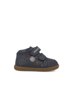 Biomecanics pantofi baieti Barefoot 19-26 Sauvage Ocean cu animale