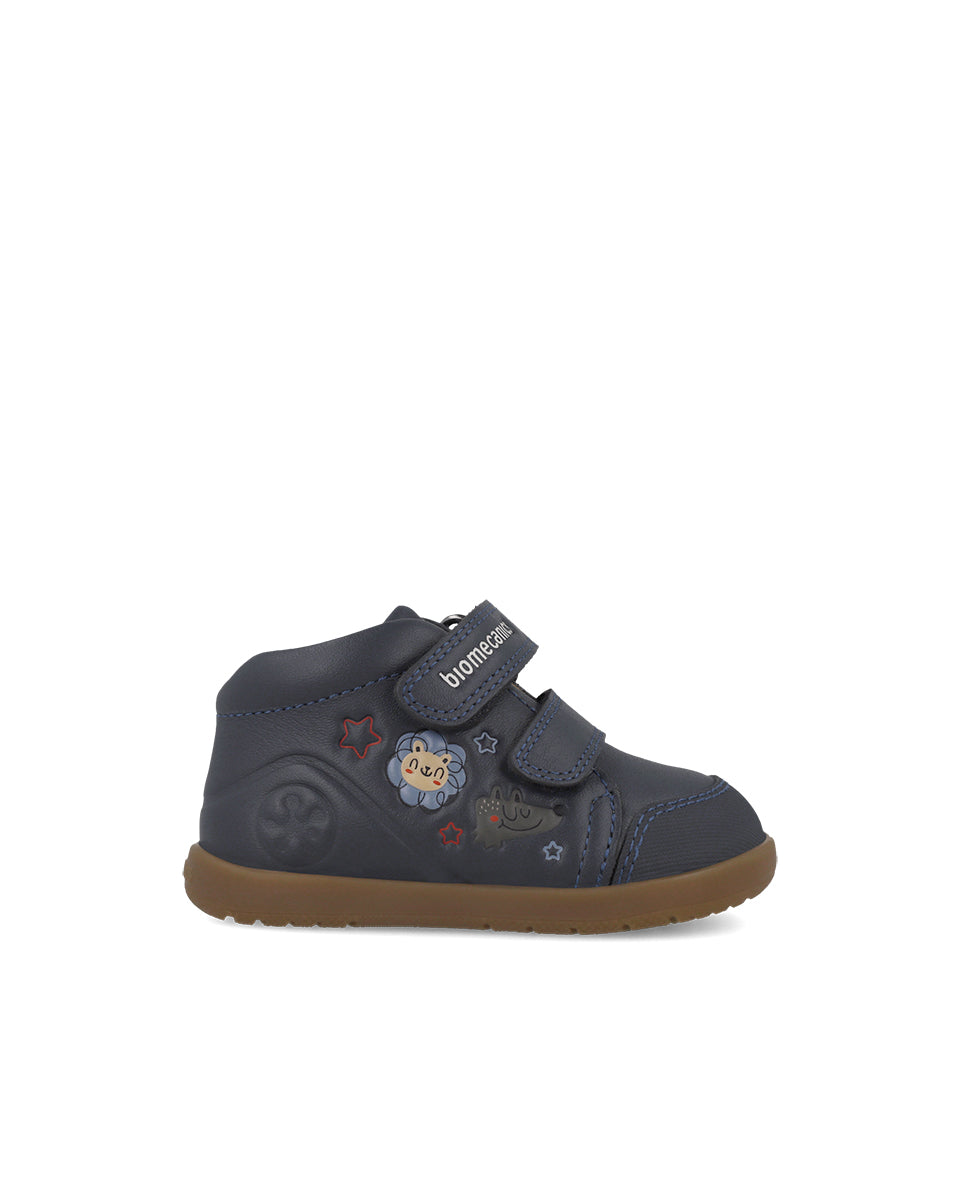 Biomecanics pantofi baieti Barefoot captusiti cu lana 19-26 Sauvage Ocean cu animale Imagine secundară a produsului