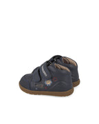 Biomecanics pantofi baieti Barefoot 19-26 Sauvage Ocean cu animale