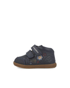 Biomecanics pantofi baieti Barefoot 19-26 Sauvage Ocean cu animale