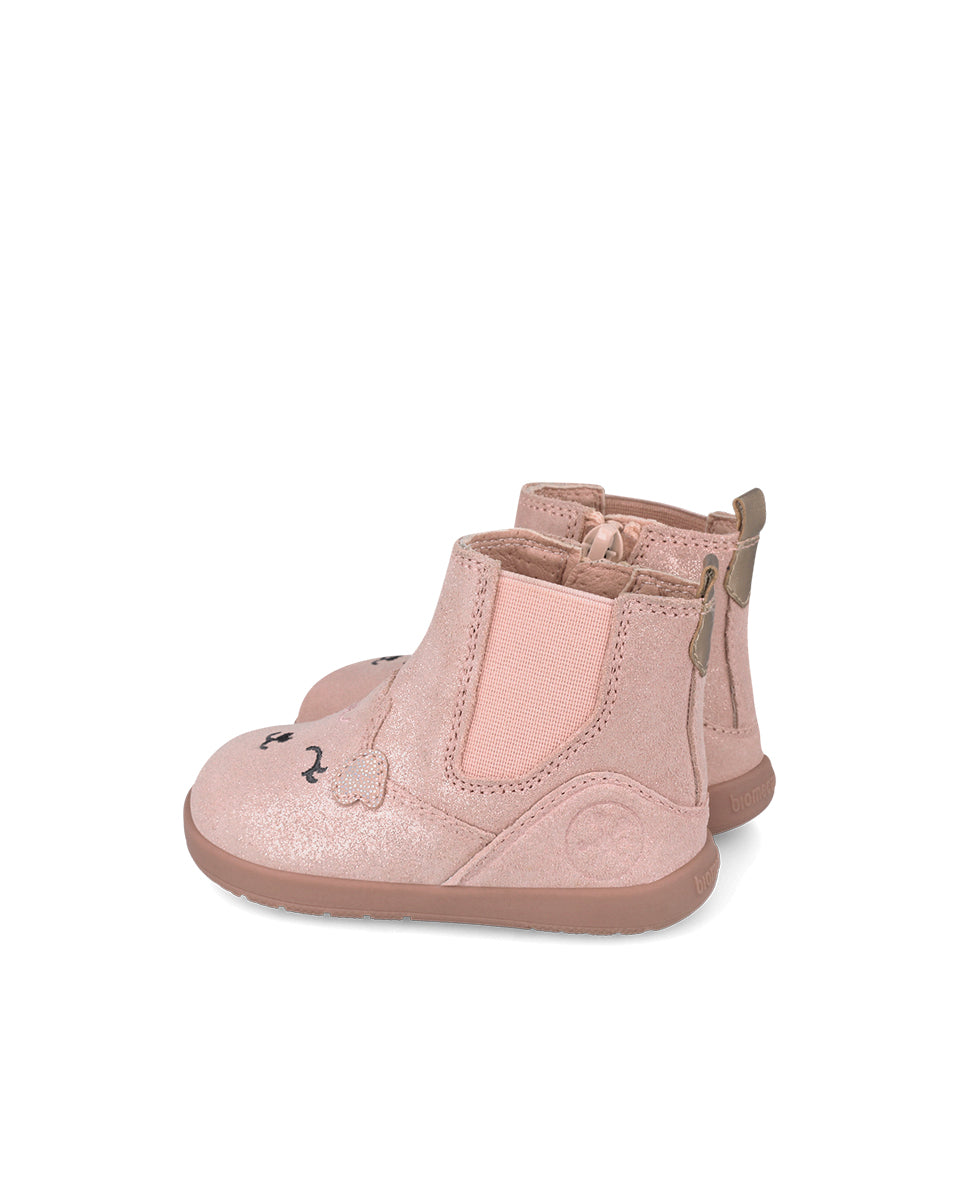 Biomecanics botine fete Barefoot 19-26 Serraje Laminado Petalo animalut