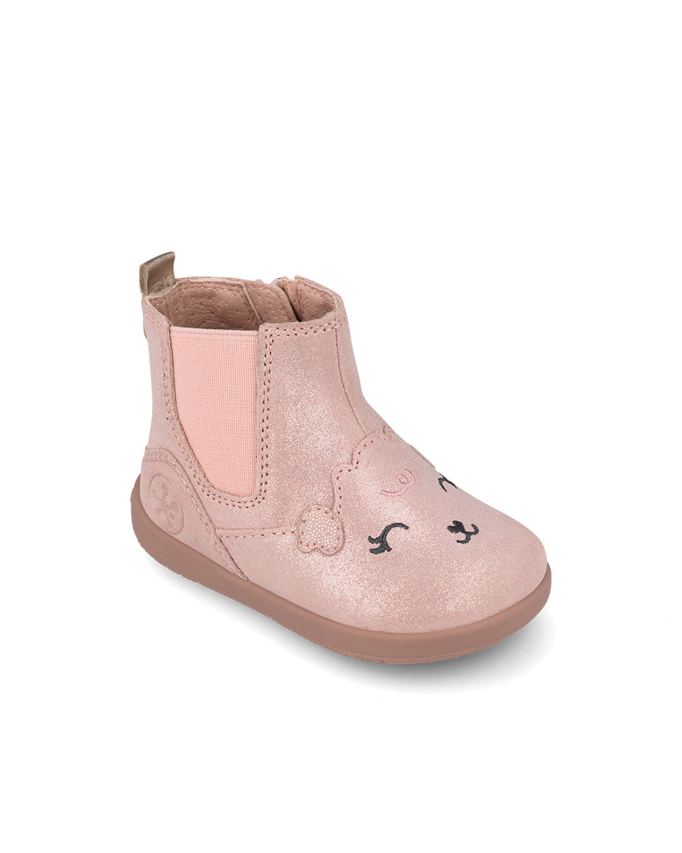 Biomecanics botine fete Barefoot 19-26 Serraje Laminado Petalo animalut