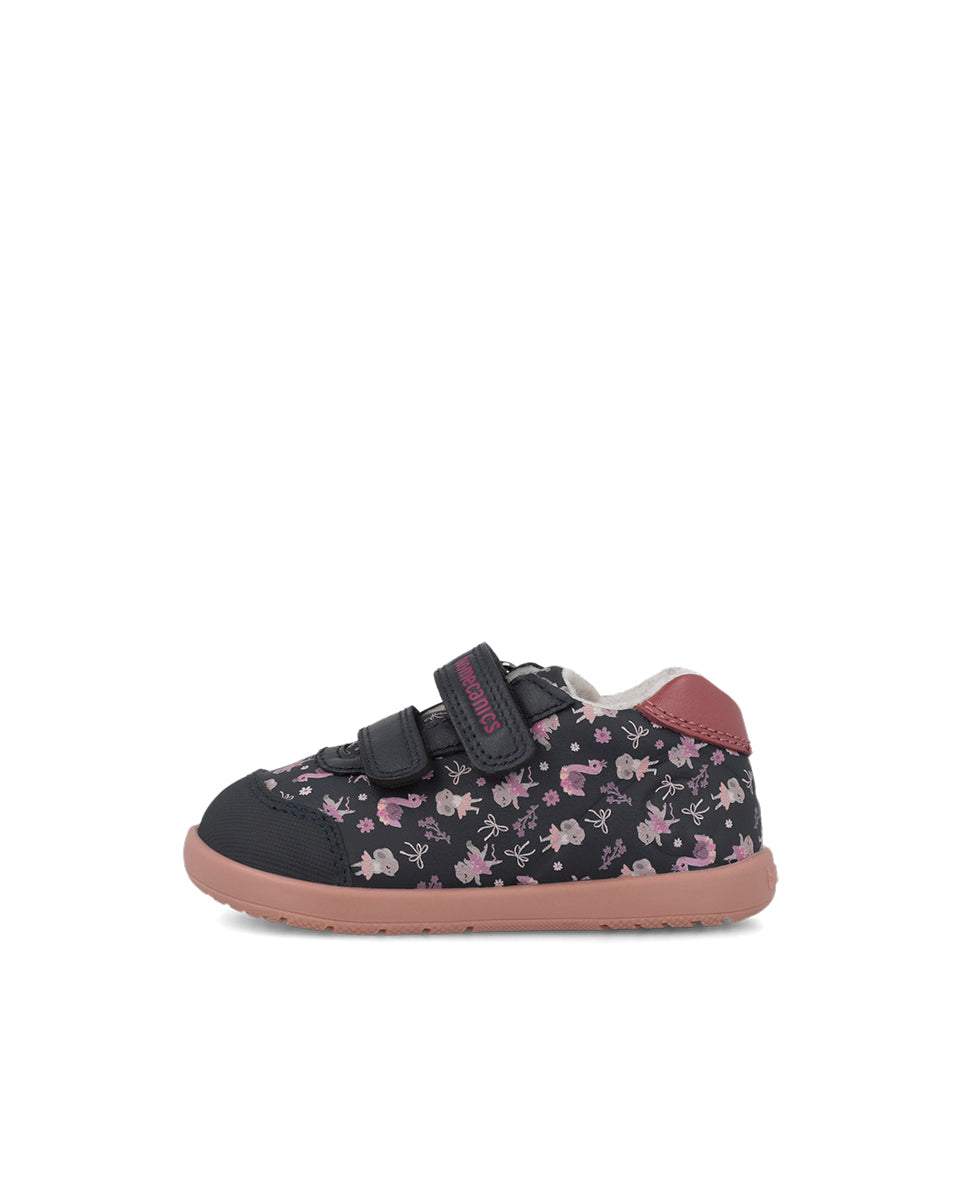 Biomecanics pantofi fete  Wide captusiti cu lana 19-26 Savuage Ocean cu lebede