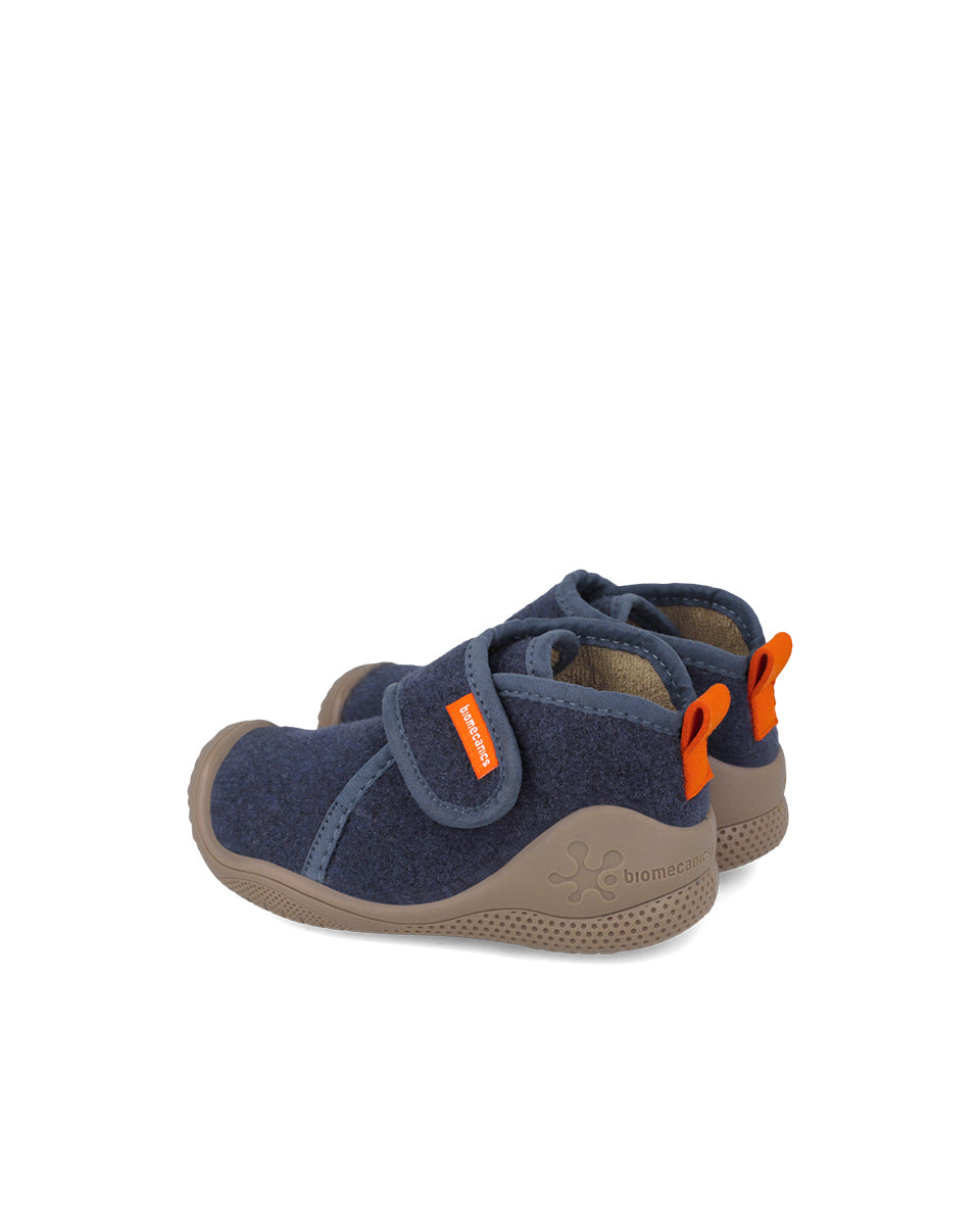 Biomecanics pantofi baieti de interior BioHome 18-24 Fieltro Azul