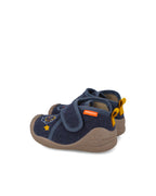 Biomecanics pantofi baieti de interior BioHome 18-24 Fieltro Azul Marino cu lup