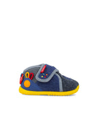 Biomecanics pantofi baieti de casa Biohome Sensory 19-26 Mat Azul