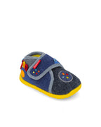 Biomecanics pantofi baieti de casa Biohome Sensory 19-26 Mat Azul