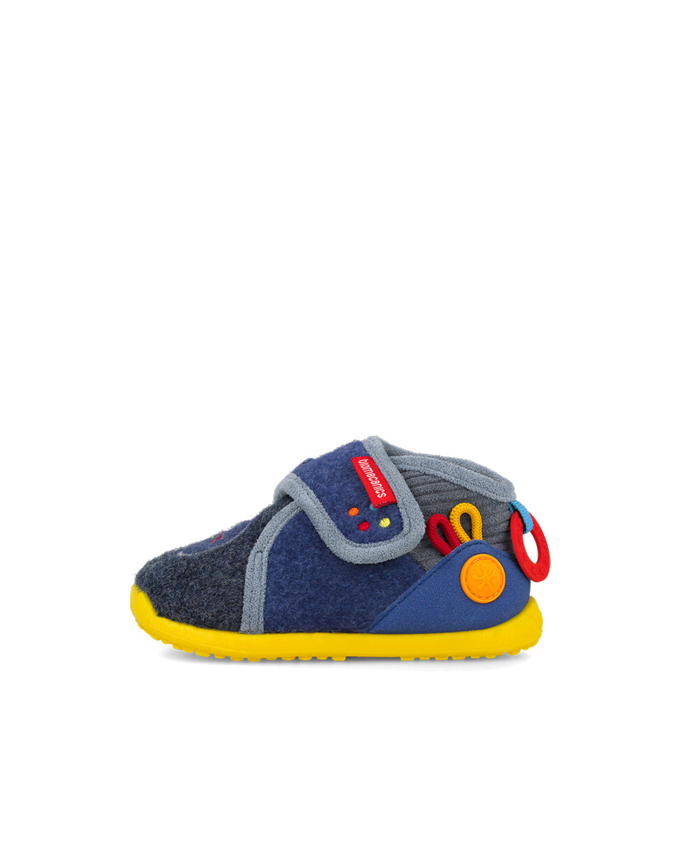 Biomecanics pantofi baieti de casa Biohome Sensory 19-26 Mat Azul