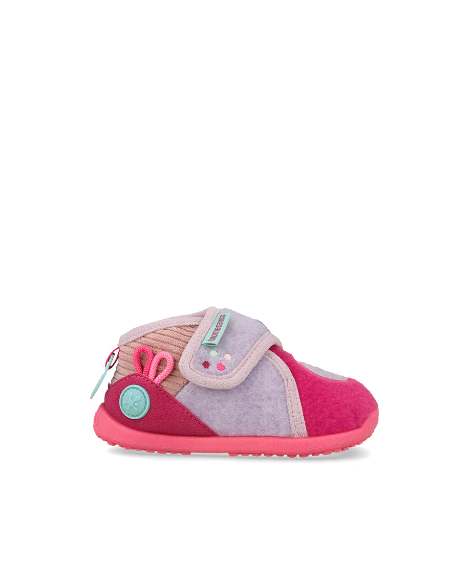 Biomecanics pantofi fete de casa Biohome Sensory 19-26 Mat Fucsia