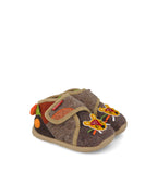 Biomecanics pantofi baieti de casa Biohome Sensory 19-26 Mat Marron Animal