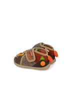 Biomecanics pantofi baieti de casa Biohome Sensory 19-26 Mat Marron Animal