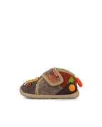 Biomecanics pantofi baieti de casa Biohome Sensory 19-26 Mat Marron Animal