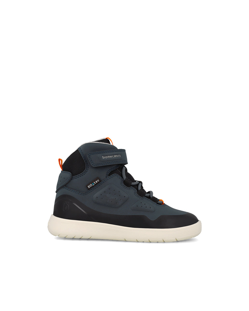 Biomecanics ghete baieti BioTEX captusiti cu lana 26-34 Nobuck Azul Marino