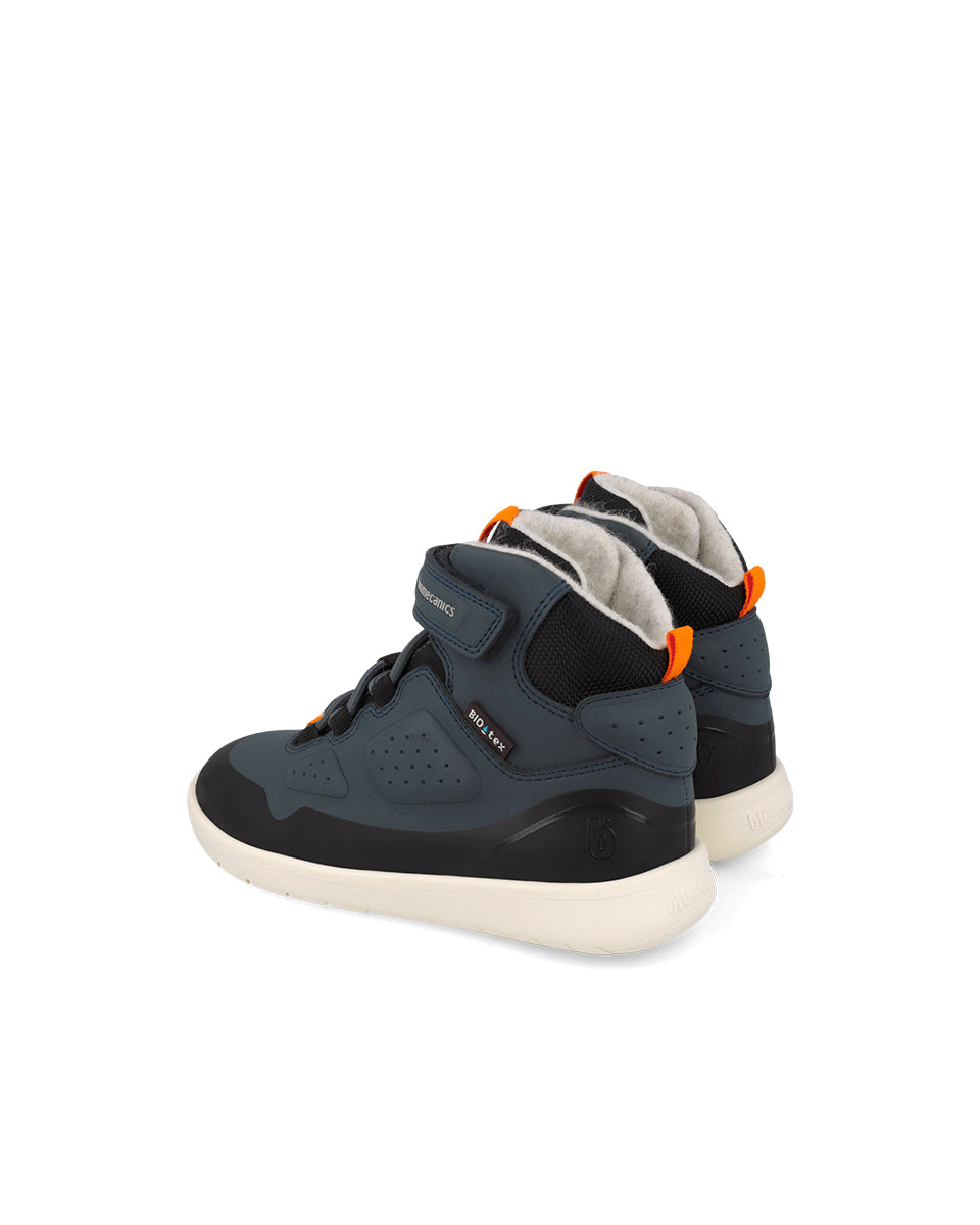 Biomecanics ghete baieti BioTEX captusiti cu lana 26-34 Nobuck Azul Marino