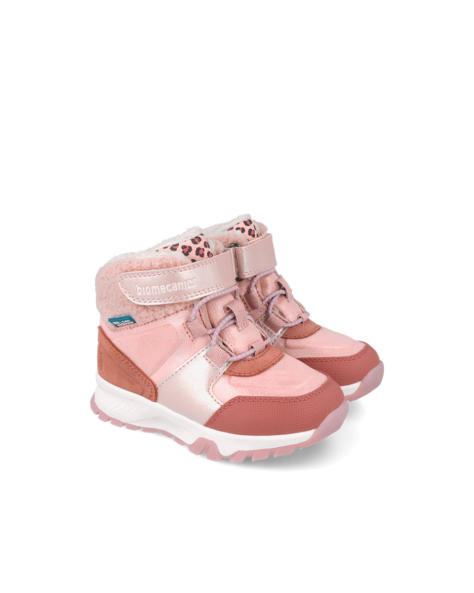 Biomecanics ghete fete BioTEX waterproof captusiti 24-34 Mat Rosa