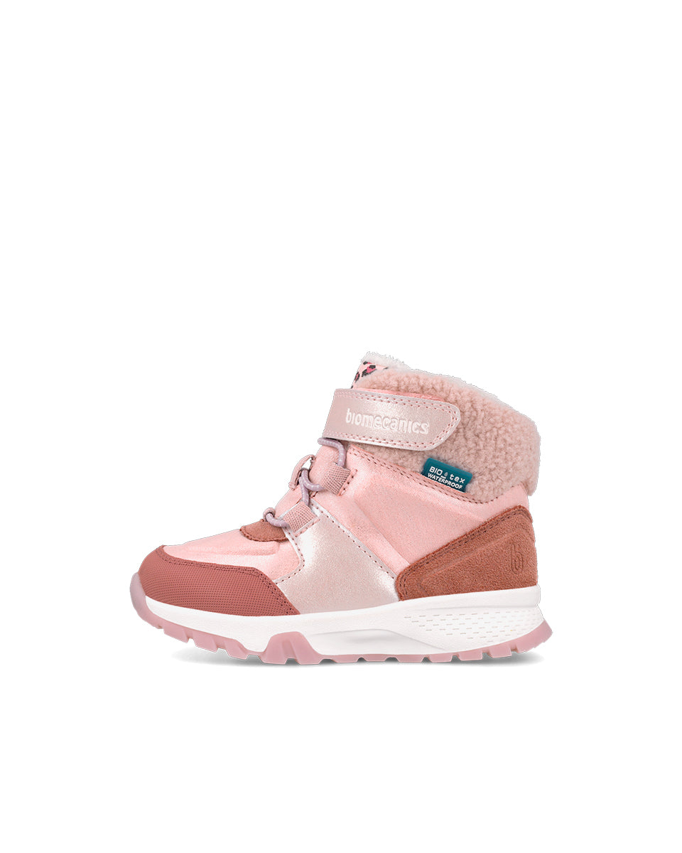Biomecanics ghete fete BioTEX waterproof captusiti 24-34 Mat Rosa
