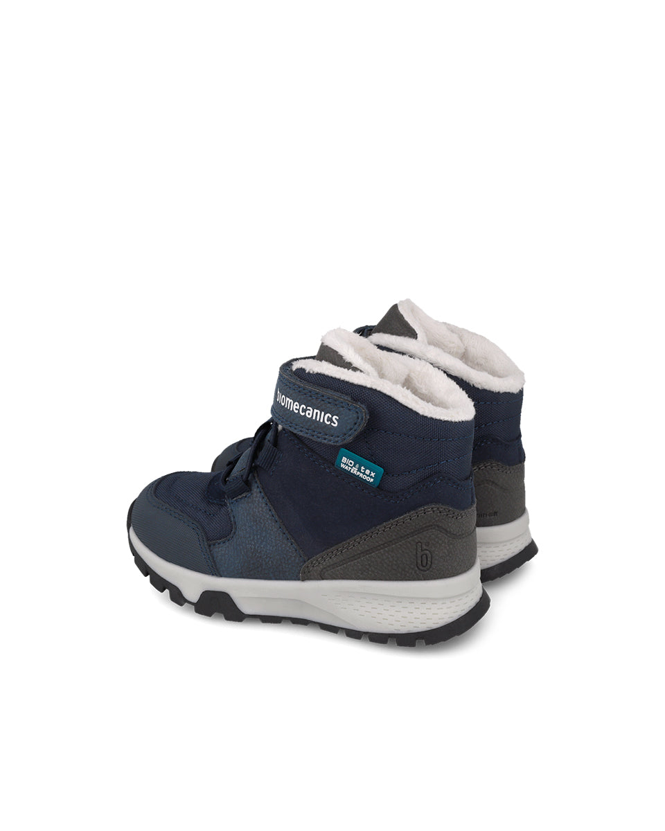 Biomecanics ghete baieti BioTEX waterproof captusiti 24-34 Mat Azul Marino