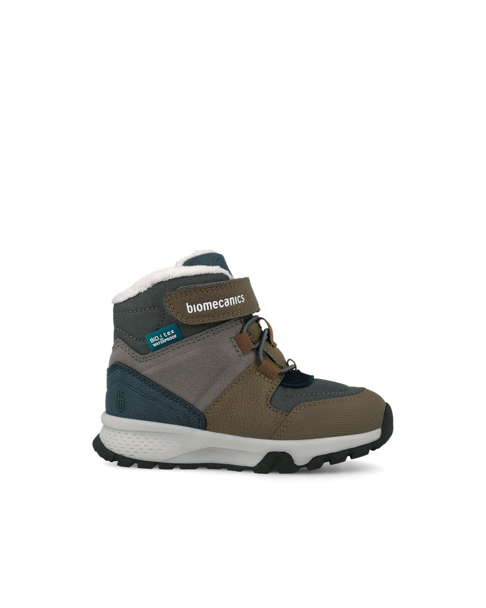 Biomecanics ghete baieti BioTEX waterproof captusiti 24-34 Mat Marron