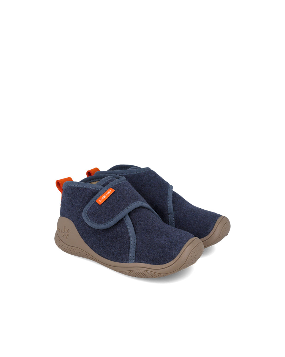 Biomecanics pantofi baieti de interior BioHome 26-30 Fieltro Azul