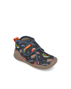 Biomecanics pantofi baieti de interior BioHome 25-30 Gabardina Azul cu dino
