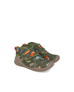 Biomecanics pantofi baieti de interior BioHome 25-30 Gabardina Kaky cu dino