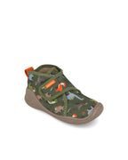 Biomecanics pantofi baieti de interior BioHome 25-30 Gabardina Kaky cu dino