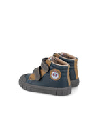 Garvalin By Biomecanics pantofi baieti Barefoot captusiti 22-28 Nobuck PU Azul Marino