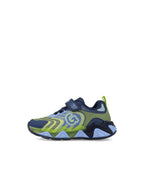 Garvalin By Biomecanics pantofi sport baieti 22-30 Mat Azul Y Lima