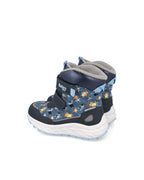 Garvalin By Biomecanics cizme baieti captusite 24-30 Mat Azul Bluey