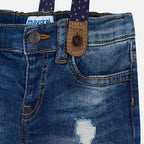 Mayoral pantaloni scurti de blugi cu bretele baieti 6-24 luni 1296-032 03