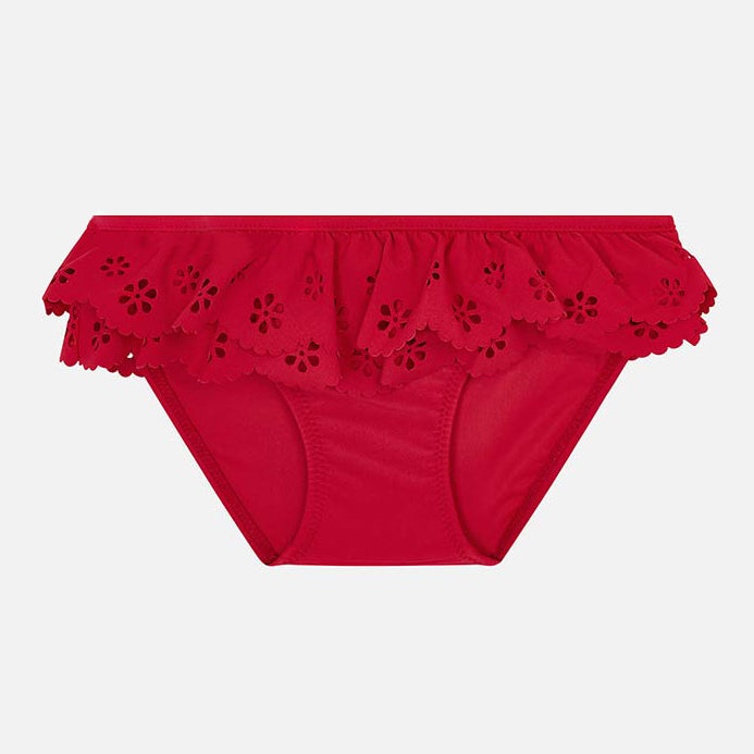 Mayoral costum de baie tip slip pentru fete 2-5 ani, Rosu Imagine principală a produsului