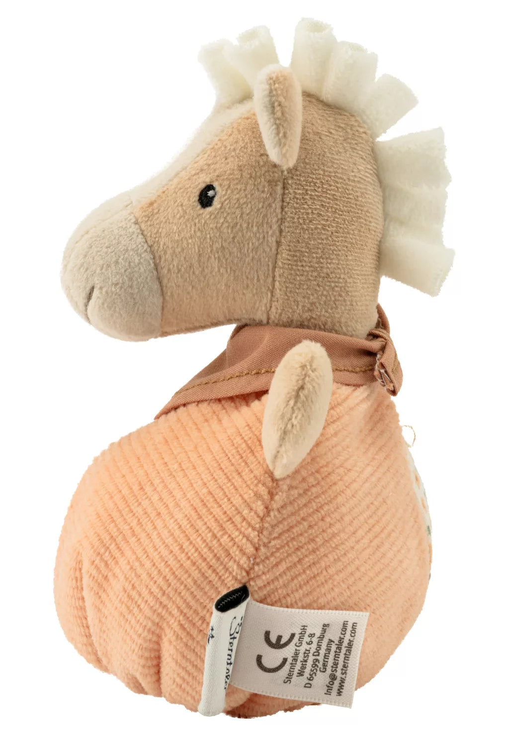 Sterntaler jucarie plus 13 cm zornaitoare 0m+ Horse sunny