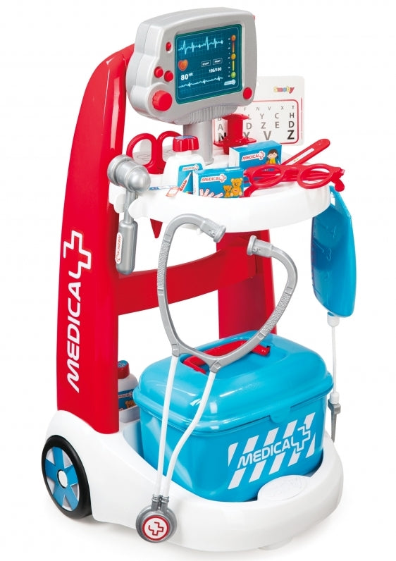 Smoby jucarie set doctor cu carucior 01