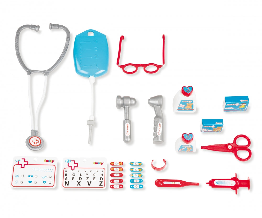 Smoby jucarie set doctor cu carucior 04