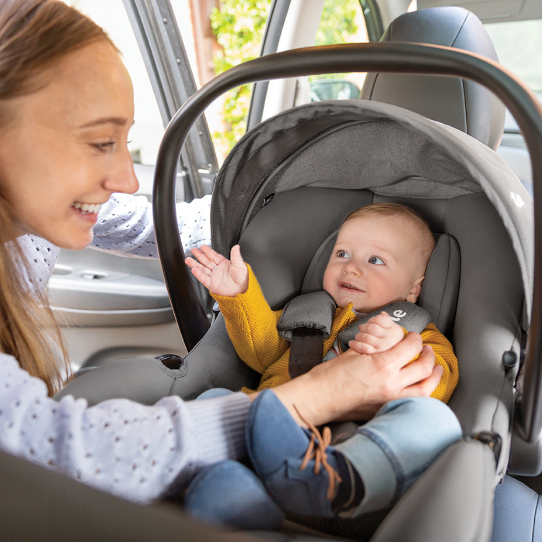 Joie scaun auto i-Snug 2 cu tetiera reglabila 40-75 cm R129 Quartz