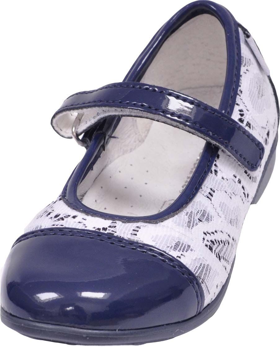 Pantofi fete cu dantela Melania Alege marimeaa 25-30 - bleumarin