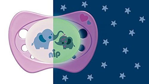 Nip Suzeta silicon Newborn Night Fluorescent pentru 0-2 luni 2buc/set 02