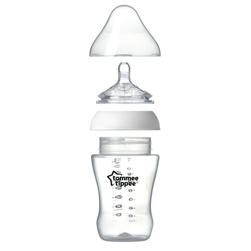 Tommee Tippee biberon Ultra 260 ml cu tetina silicon 0m+