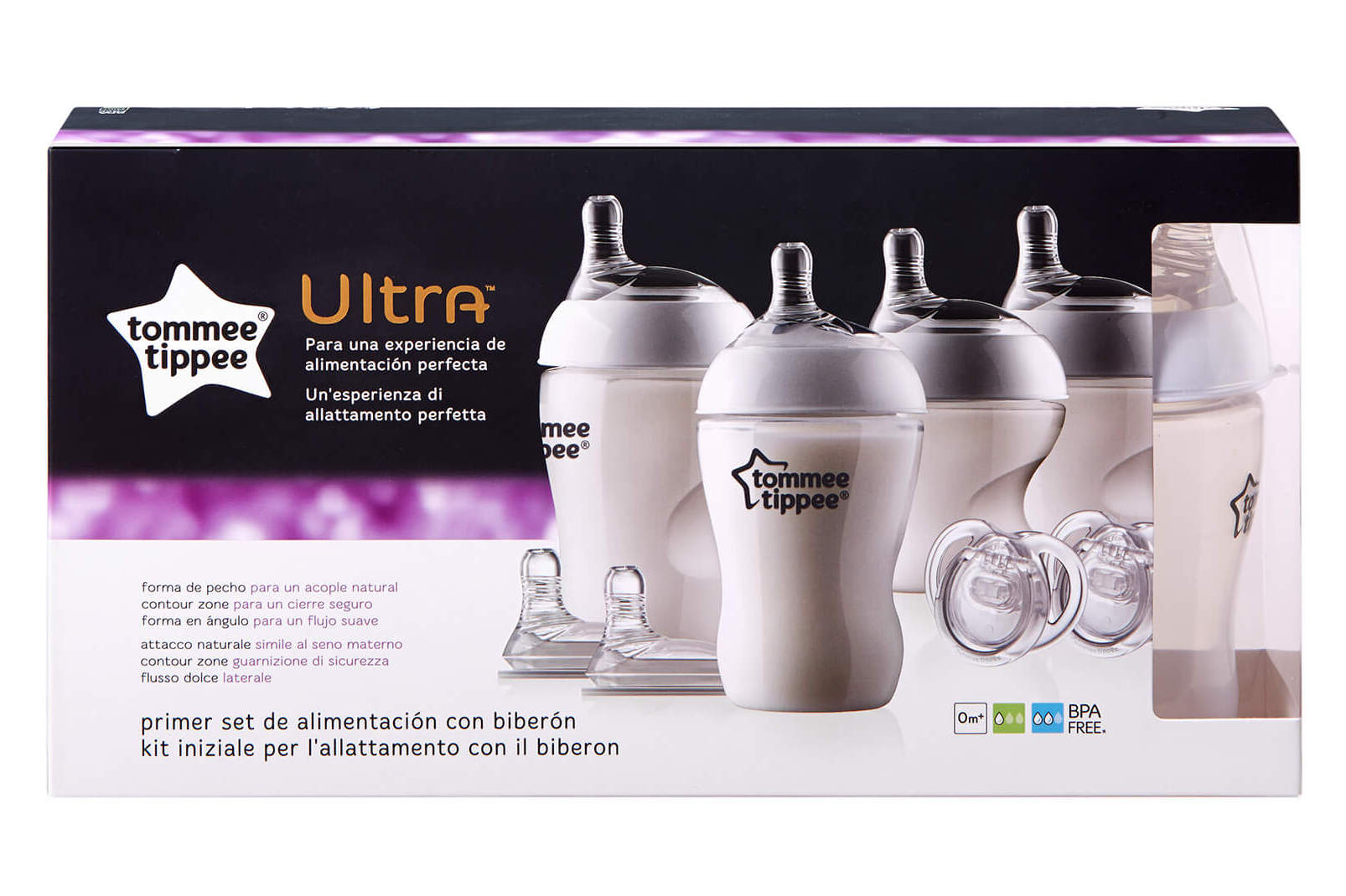 Tommee Tippee Kit biberoane Ultra 0m+ Imagine secundară a produsului