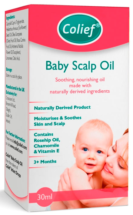 Colief Ulei calmant pentru cruste de lapte Baby Scalp Oil 30 ml 3m+