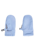 Sterntaler manusi  fara deget din microfibra cu inchidere velcro 0-6 luni Light Blue