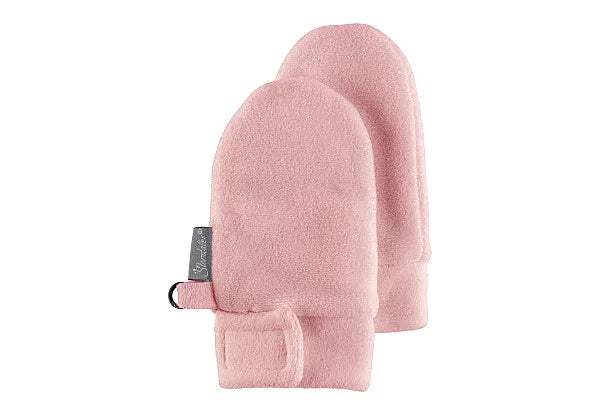 Sterntaler manusi  fara deget din microfibra cu inchidere velcro 0-6 luni Light Pink Imagine principală a produsului