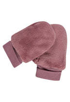 Sterntaler manusi fara deget din Teddy fleece cu mansete 0-6 luni Rosewood