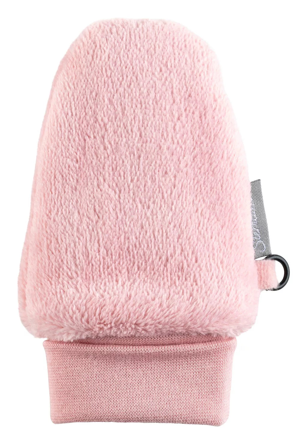 Sterntaler manusi fara deget din Teddy fleece cu mansete 0-6 luni Light Pink