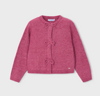 Mayoral cardigan fete din tricot cu fundite 2-10 ani Petala melanj